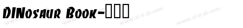 DINosaur Book字体转换